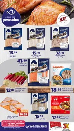 São Judas Tadeu - Ofertas Especial Pescados - Pré-Visualização do folheto da loja São Judas Tadeu, válido de 25.08.2025