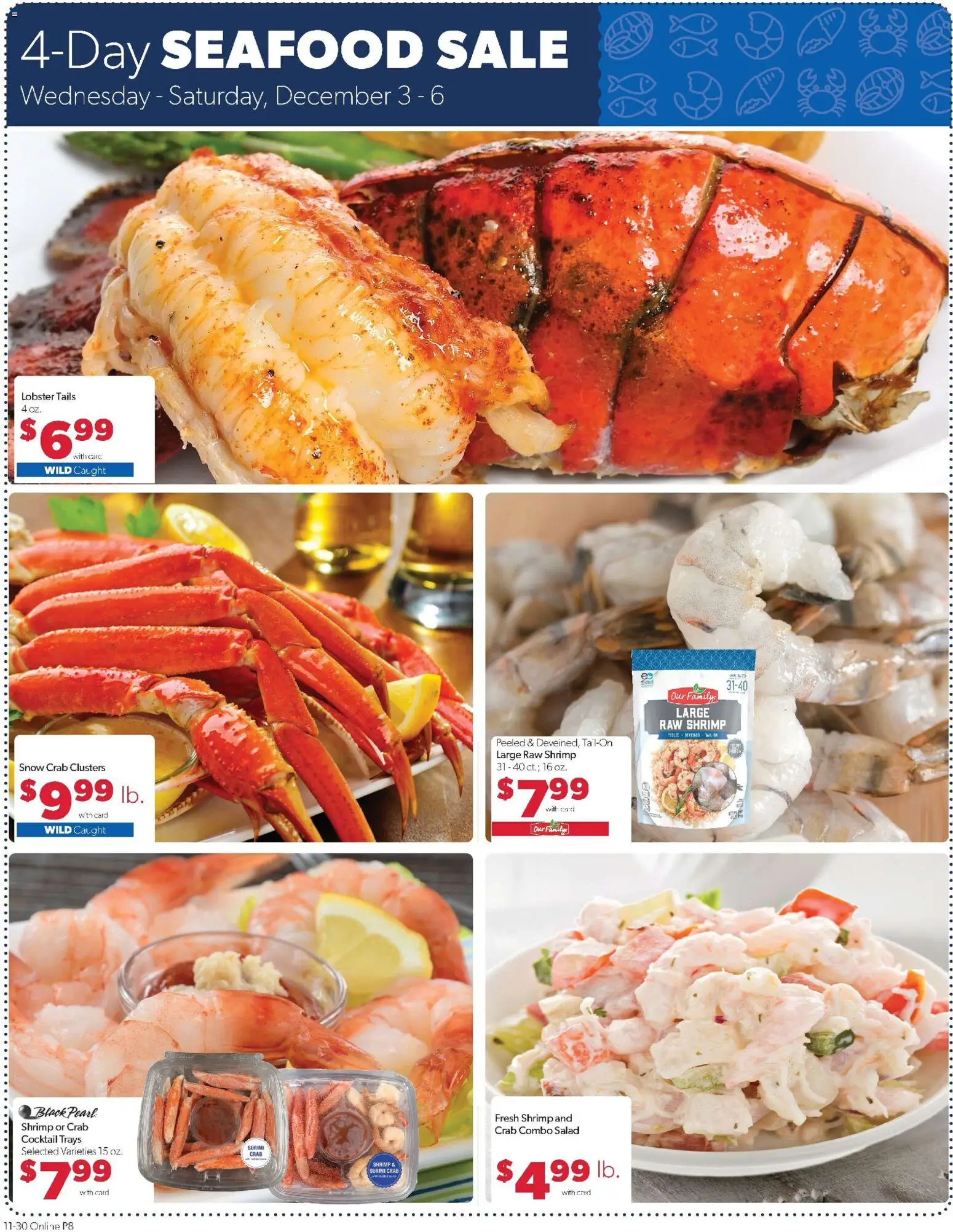 Family Fare Weekly Ad - NE - valid from 30.11.2025 | Page: 2 | Products: Salad, Seafood