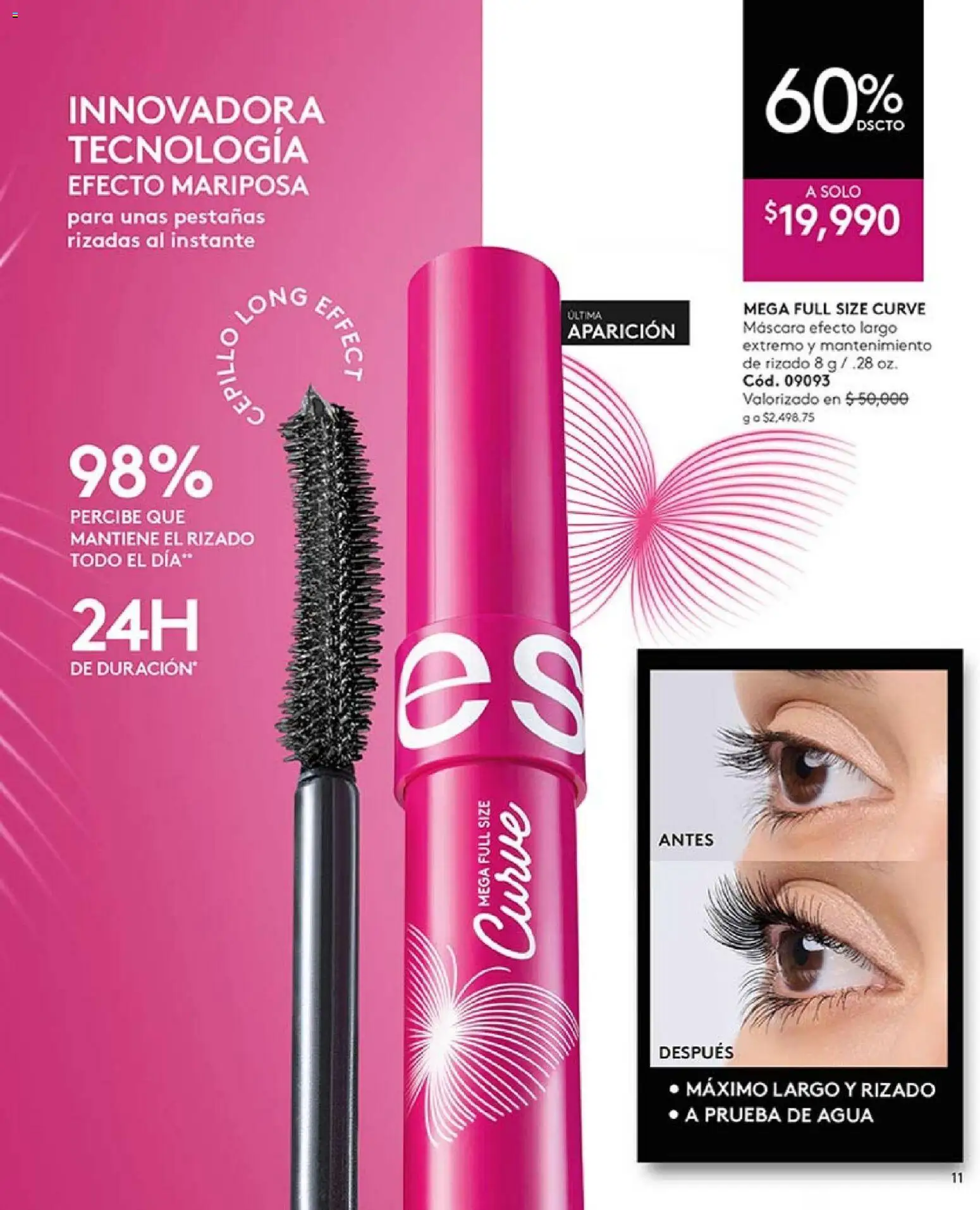 Ésika revista - valida desde el 01.02.2026 | Página: 11 | Productos: Agua, Máscara