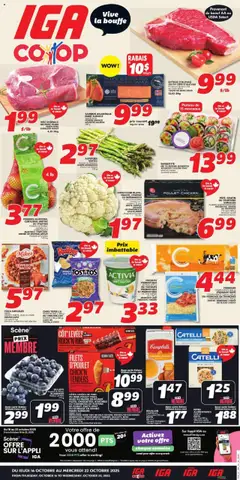 Preview of IGA weekly flyer / circulaire from shop IGA valid from 16.10.2025