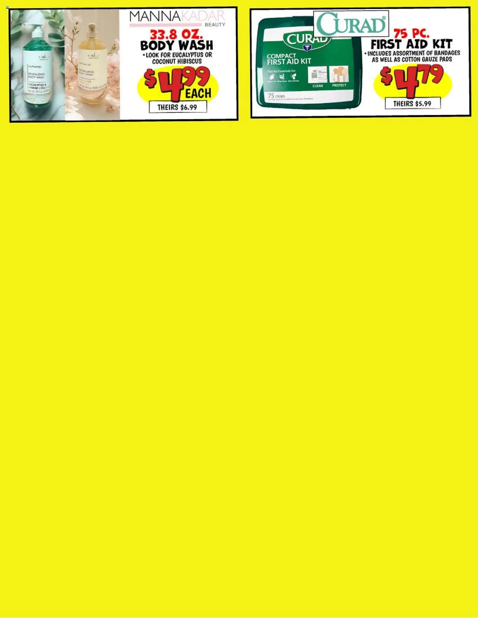 Ollie's Ad - valid from 05.03.2026 | Page: 5 | Products: Pads, Body Wash