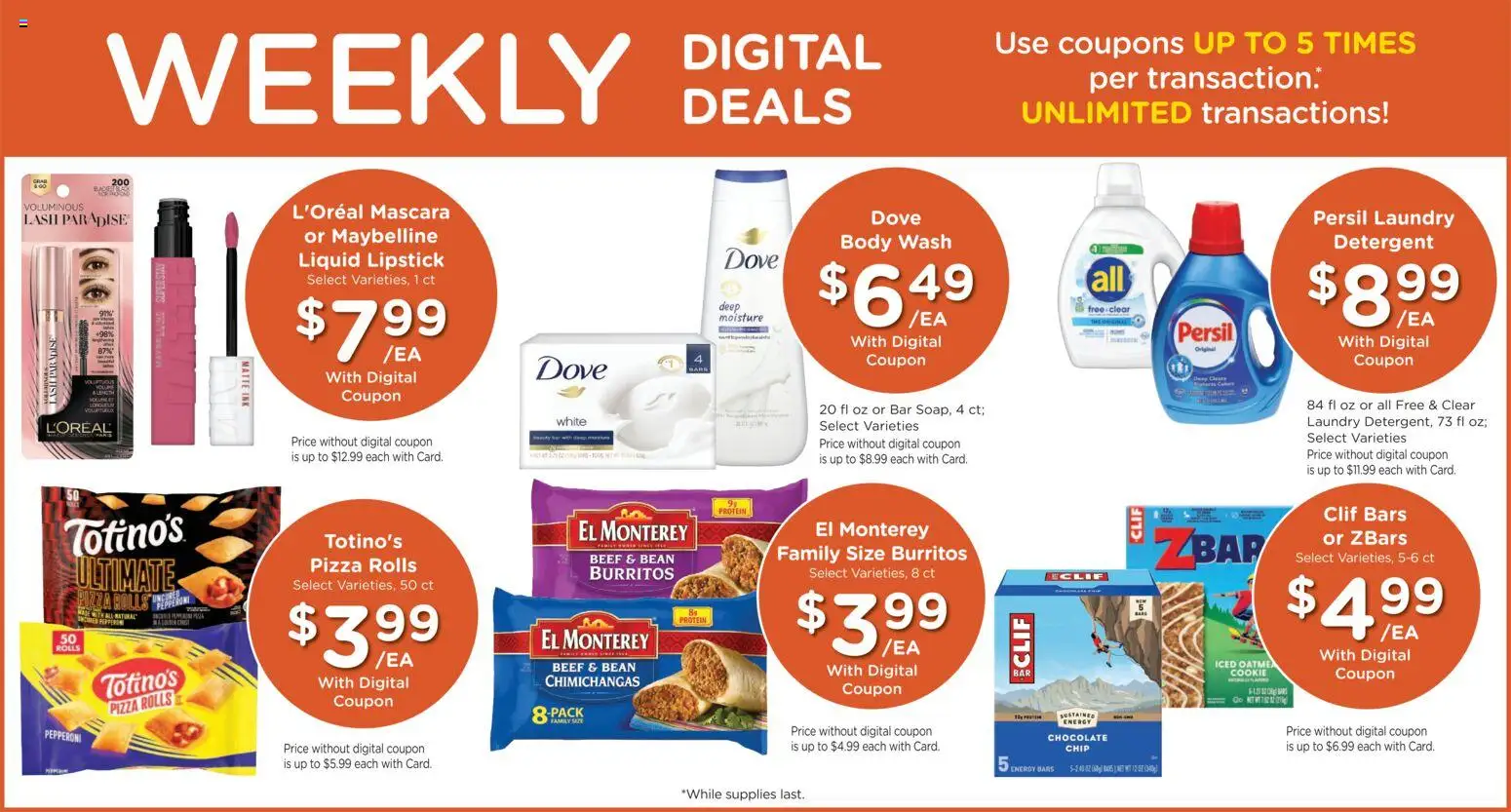 Kroger Weekly Ad - valid from 29.04.2026 | Page: 3 | Products: Ink, Chocolate, Detergent, Body Wash