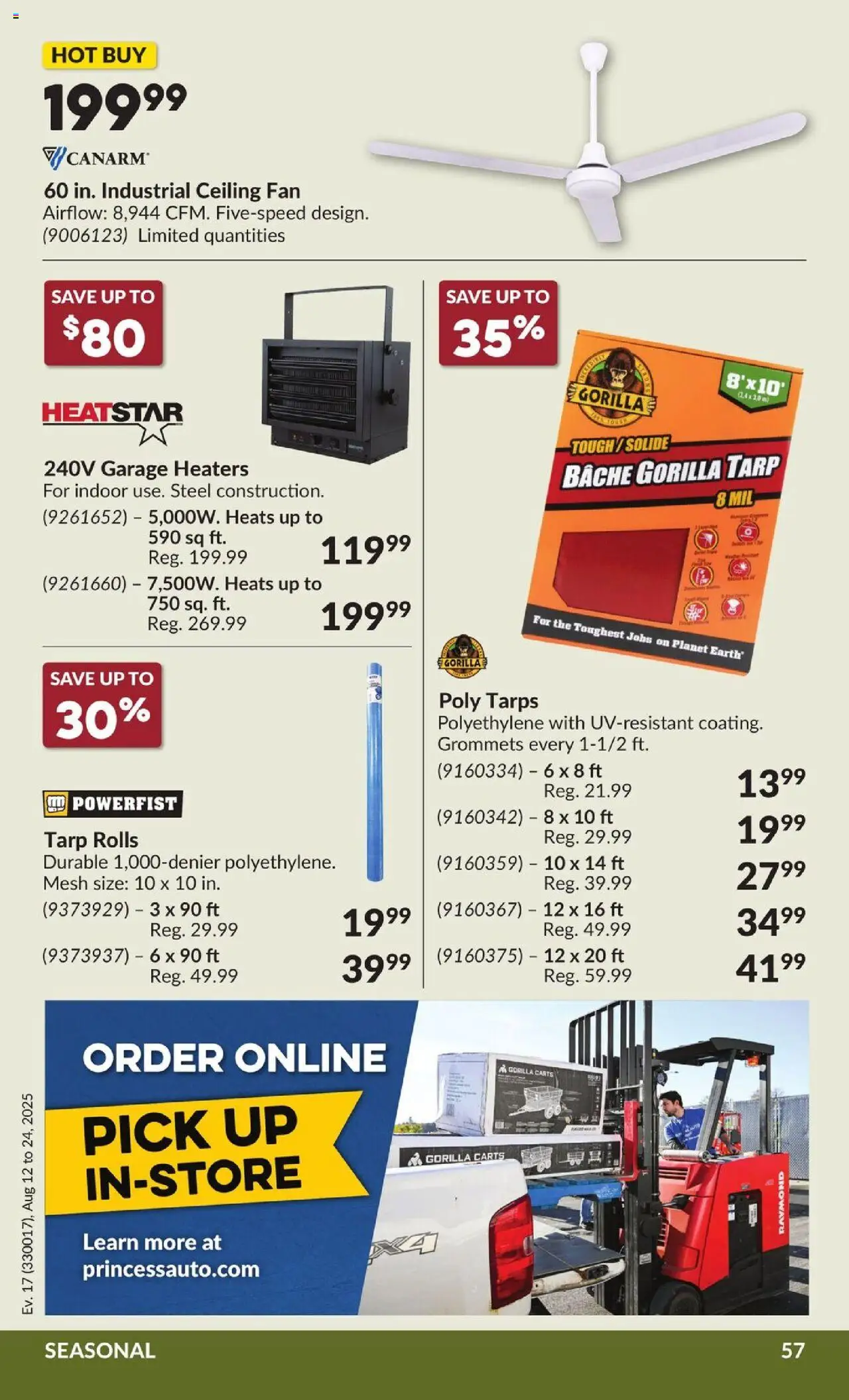 Princess Auto flyer valid from 12.08.2025 | Page: 61