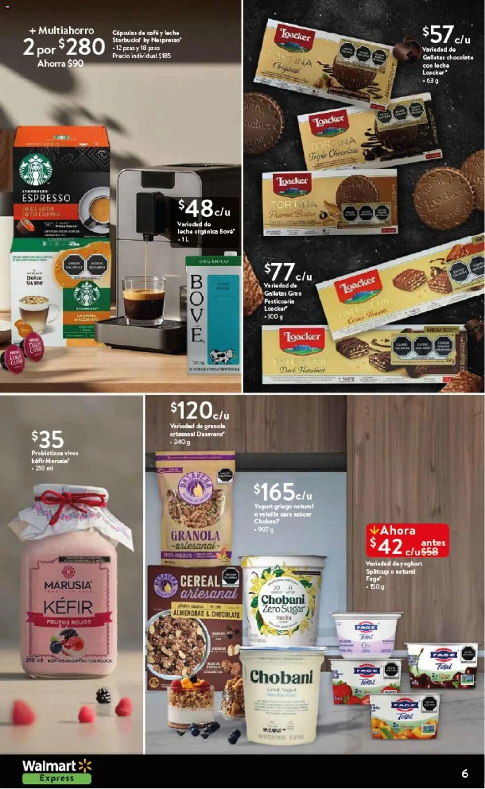 Nuevas ofertas de Walmart Express válidas en toda la República Mexicana desde el 20.11.2025. ¡Encuentra las mejores ofertas en Walmart Express folleto El lujo de compartir está en los detalles! | Página: 6