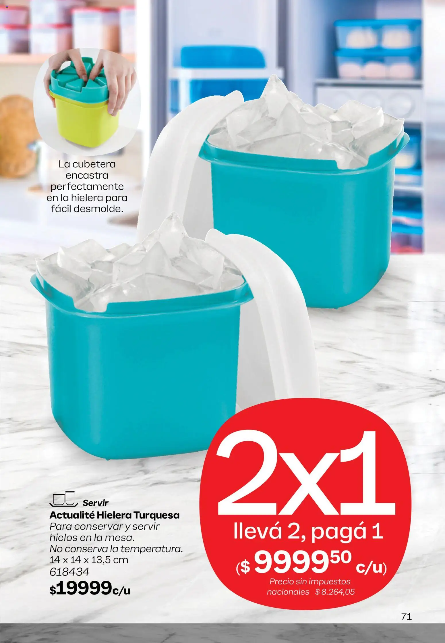 Tupperware Black Friday │ válido desde el 27.11.2025 | Página: 72 | Productos: Cubetera