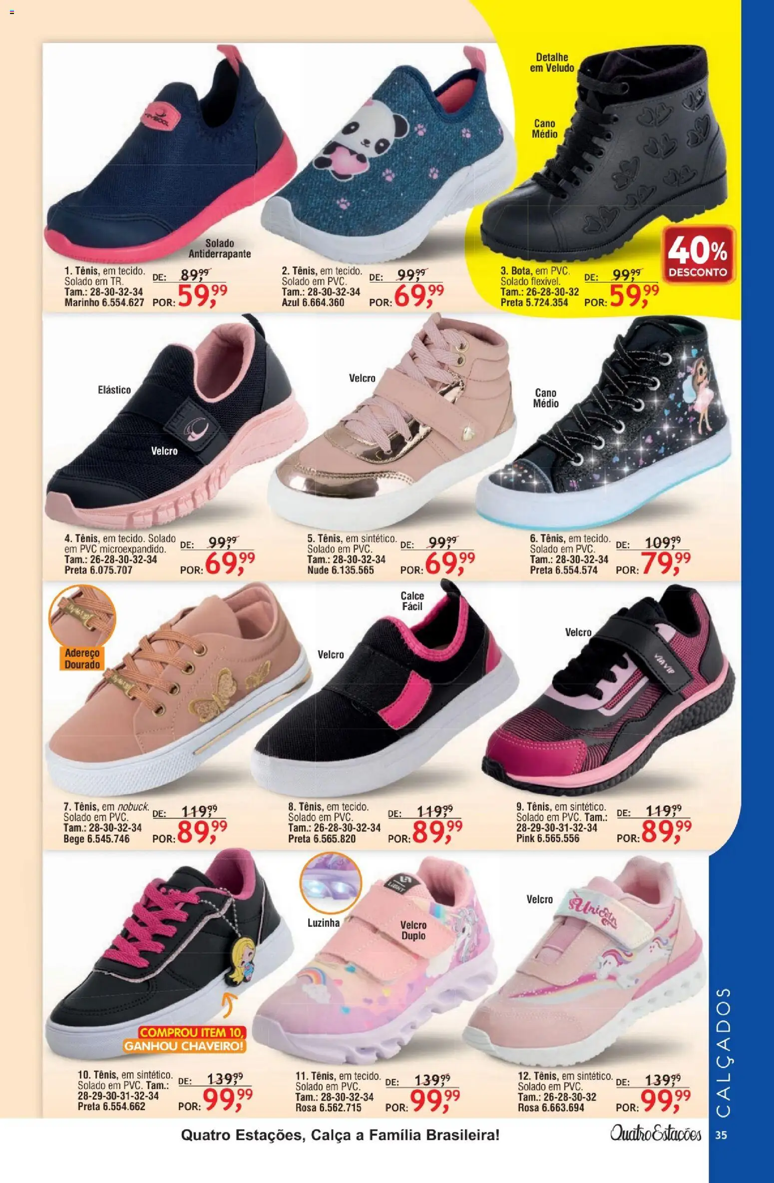 Quatro Estações Folheto - válido de 01.05.2026 | Página: 31 | Produtos: Calça