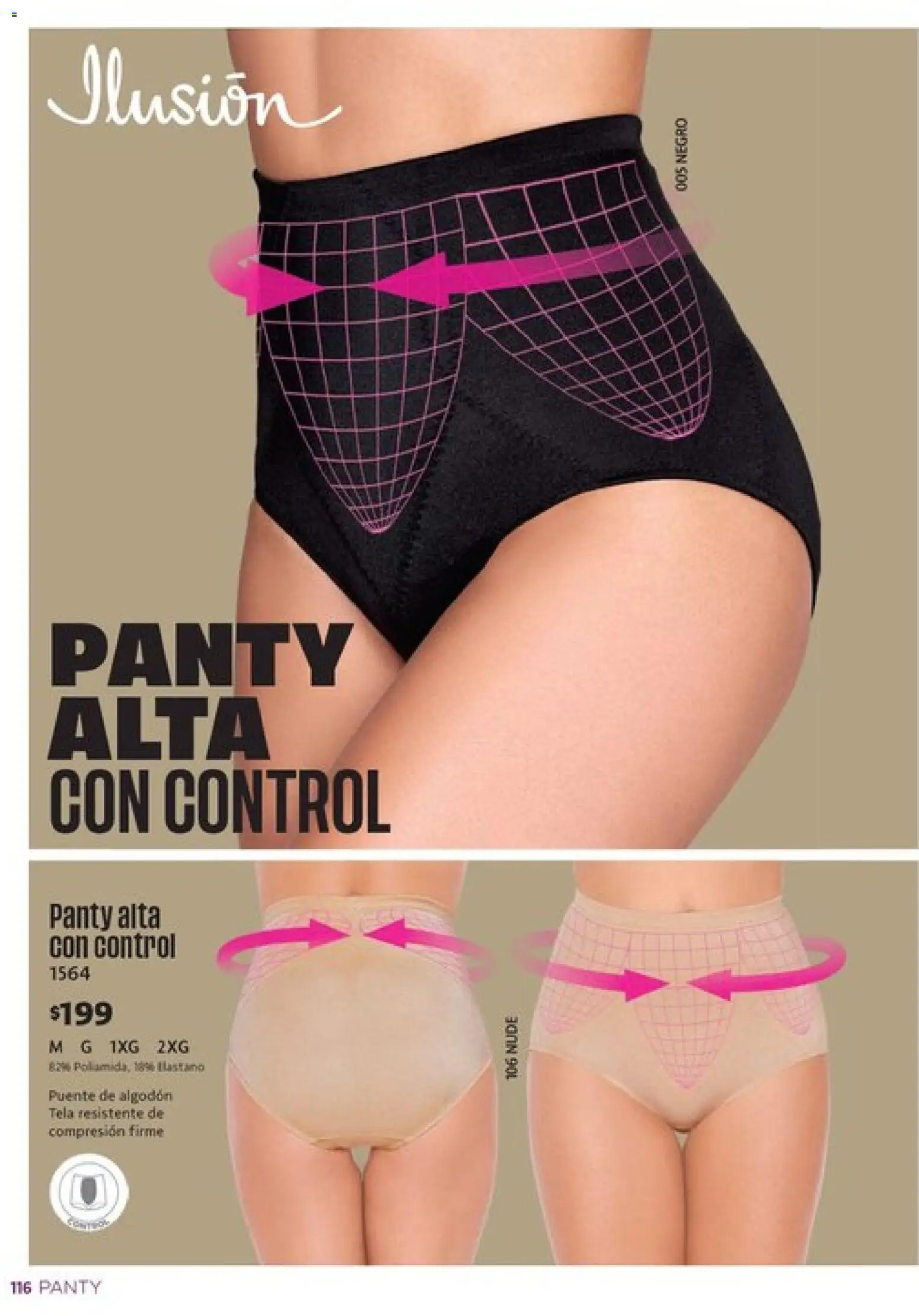 Nuevas ofertas de Ilusión válidas en toda la República Mexicana desde el 01.03.2026. ¡Encuentra las mejores ofertas en Ilusión catálogo Primavera! | Página: 118 | Productos: Algodón