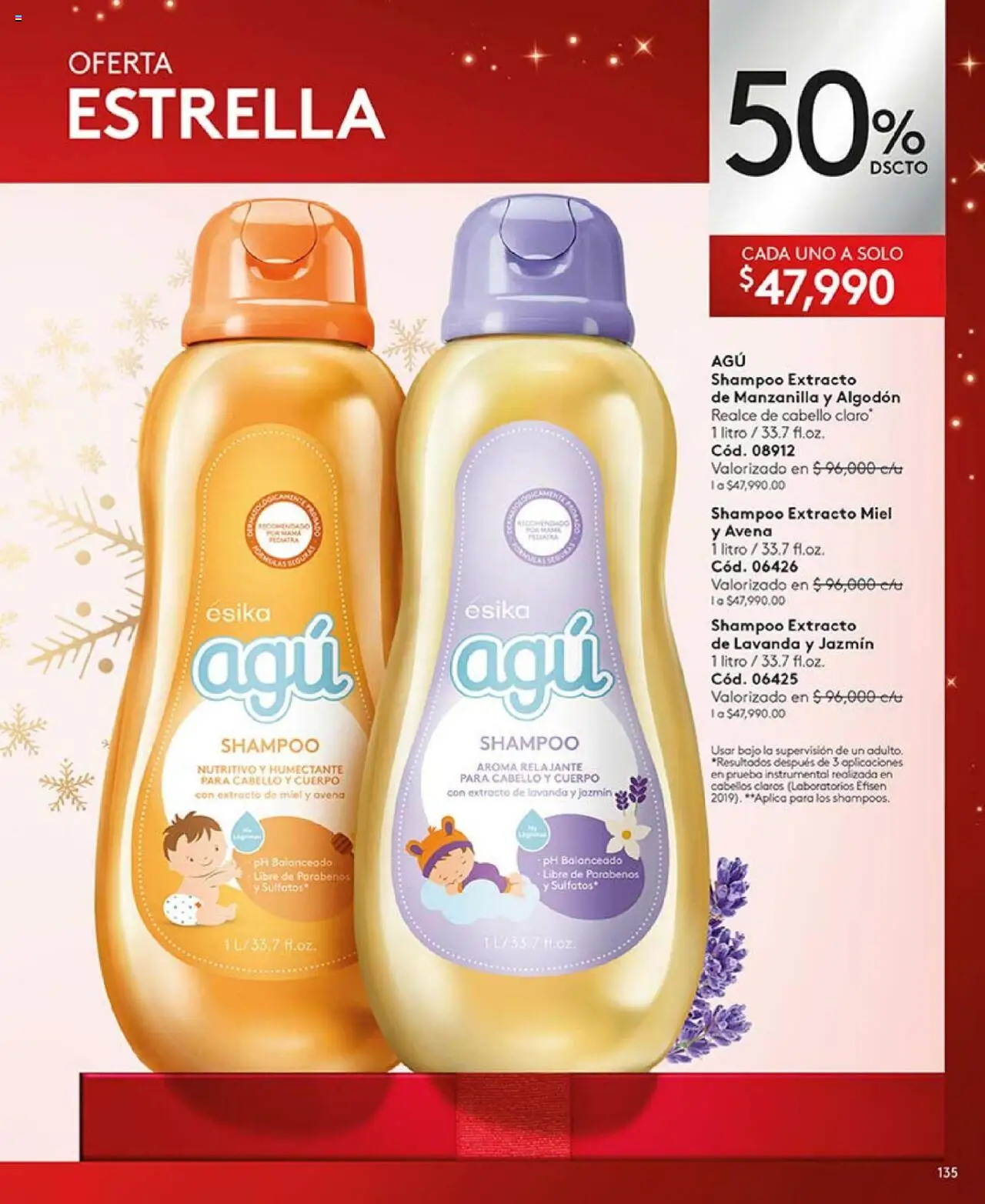 Ésika revista - valida desde el 14.10.2025 | Página: 147 | Productos: Algodón, Avena, Shampoo