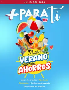 Vista previa de Casa Ley folleto Verano Muchos Ahorros, nuevo folleto de la tienda, válido en México a partir del 28.06.2025