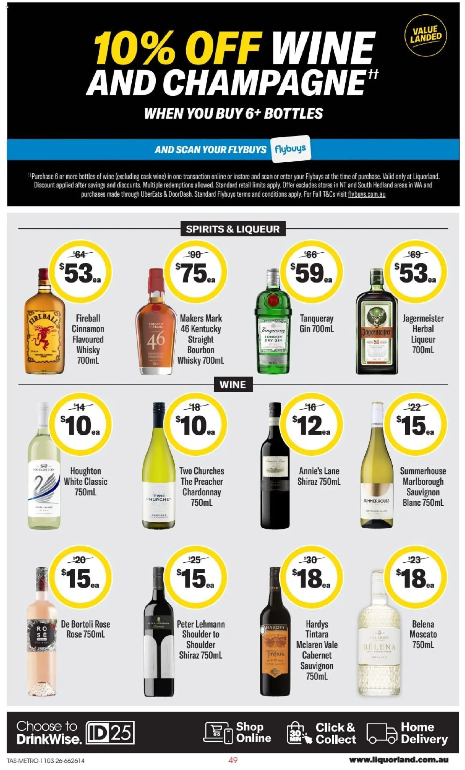 Liquorland catalogue - valid from 11.03.2026 | Page: 2 | Products: Wine, Bourbon, Gin, Herbal