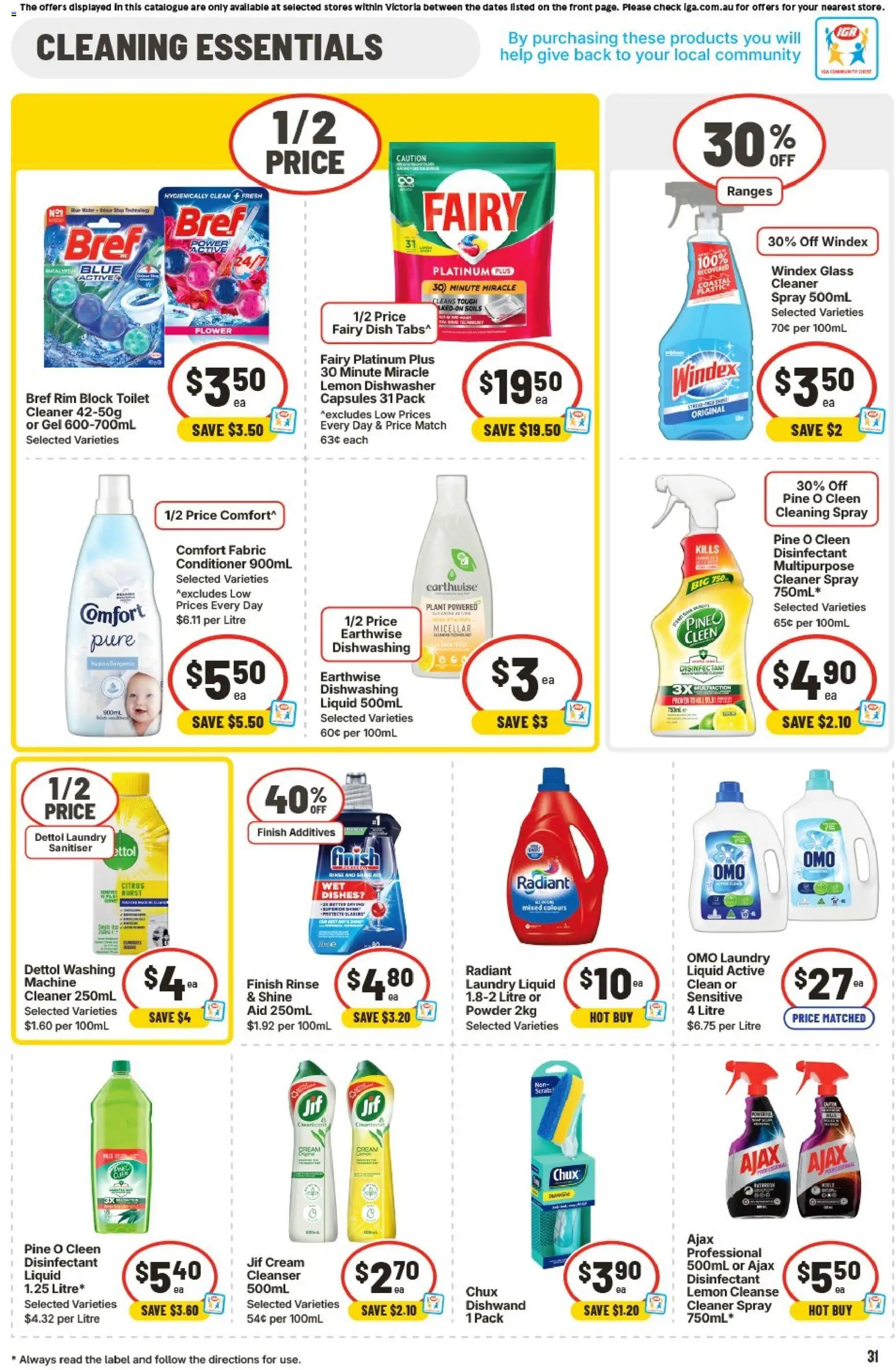 IGA catalogue - valid from 21.01.2026 | Page: 35 | Products: Toothpaste, Mouthwash, Tablets, Hand wash