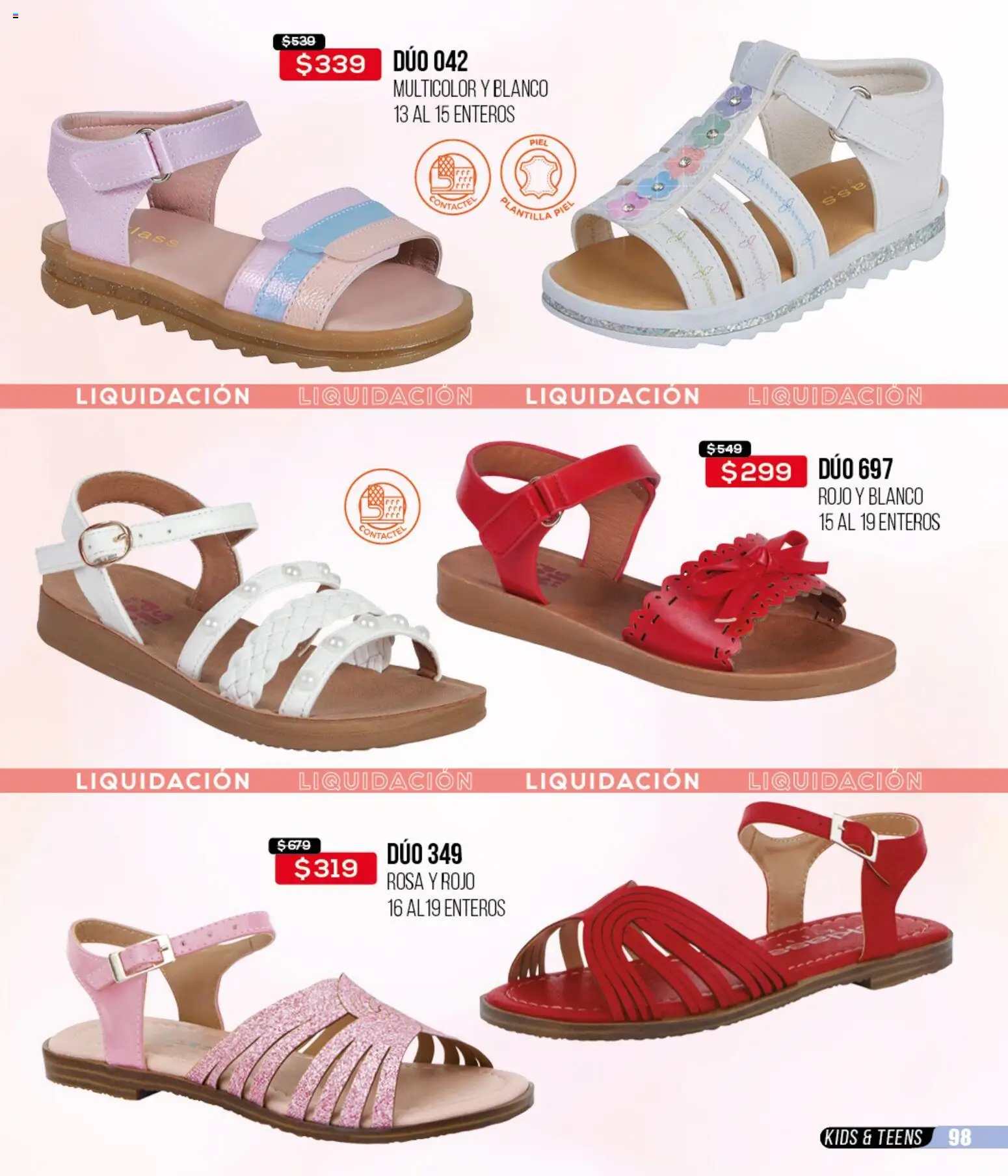 Nuevas ofertas de Cklass válidas en toda la República Mexicana desde el 18.03.2026. ¡Encuentra las mejores ofertas en Cklass catálogo Liquidación total calzado! | Página: 99