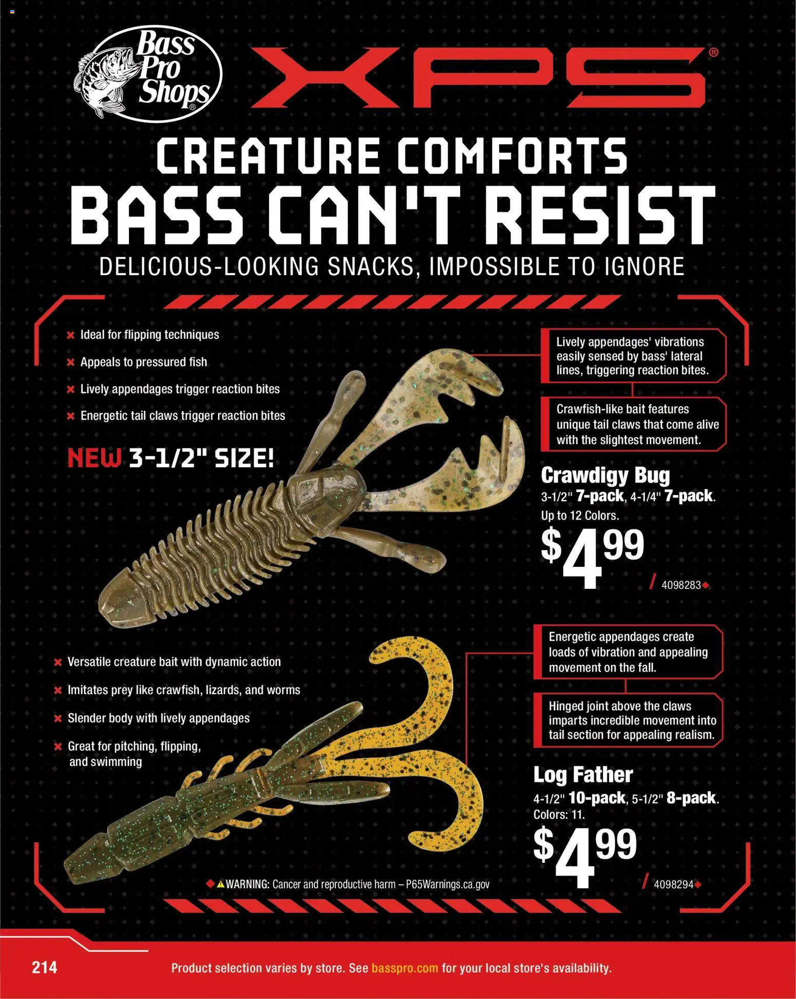 Cabela's Spring Fishing Master 26 - valid from 22.01.2026 | Page: 214