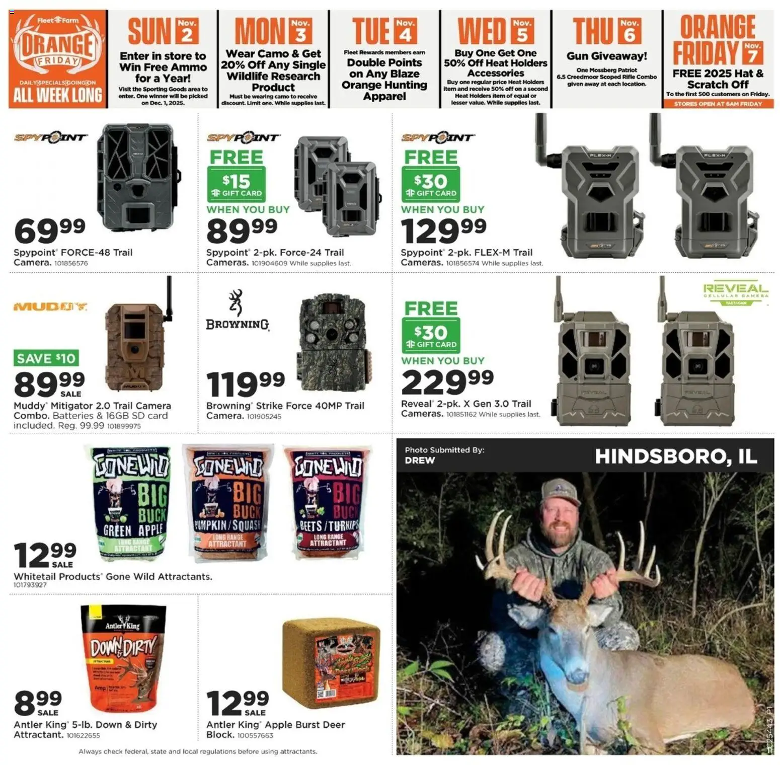 Mills Fleet Farm Hunt Week Rapid City - valid from 30.10.2025 | Page: 11 | Products: Squash, Hat, Gun, Rifle