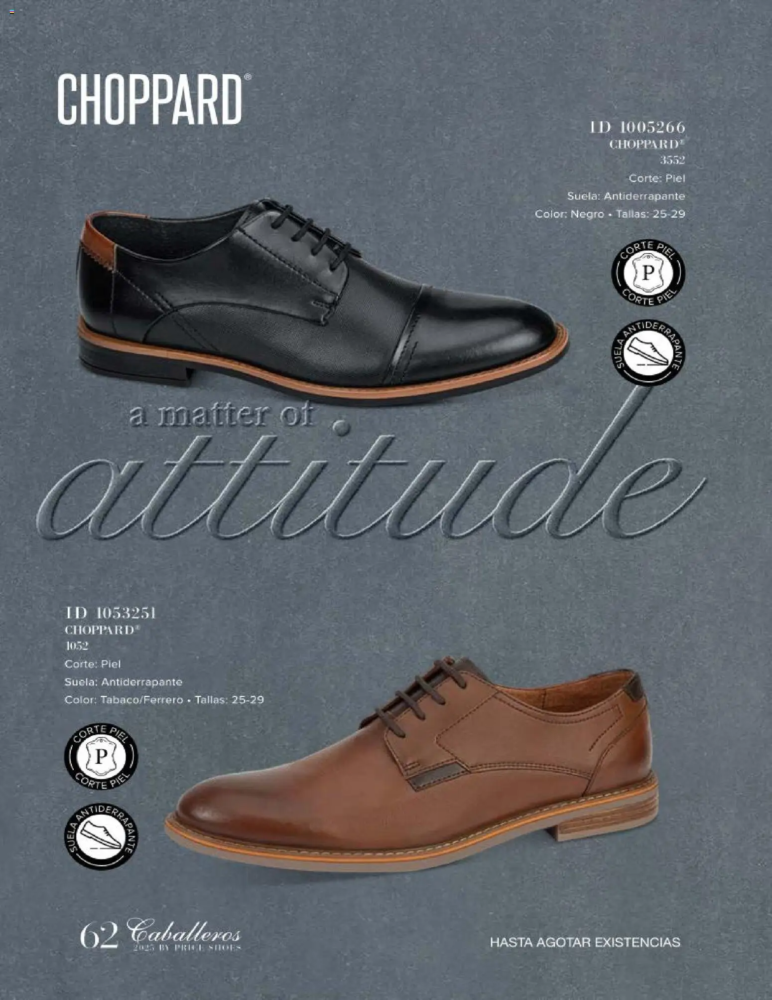 Nuevas ofertas de Price Shoes válidas en toda la República Mexicana desde el 26.11.2025. ¡Encuentra las mejores ofertas en Price Shoes catálogo Caballeros! | Página: 62