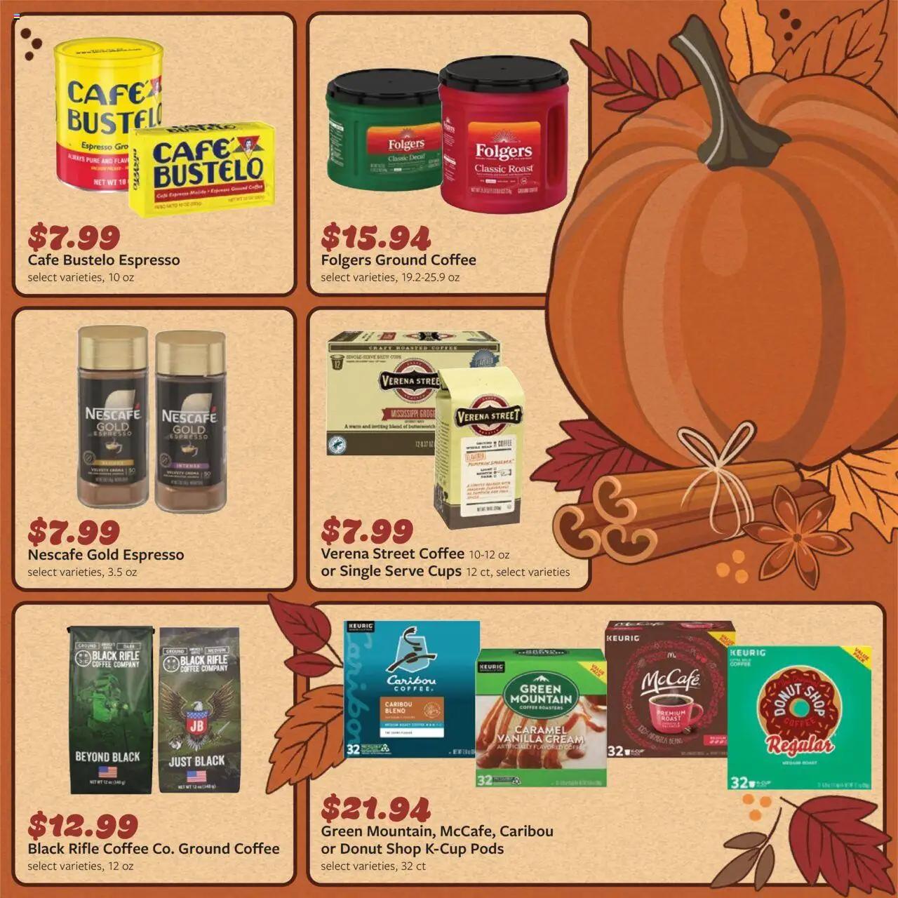 Fareway Monthly Ad - valid from 29.09.2025 | Page: 10 | Products: Coffee, Rifle