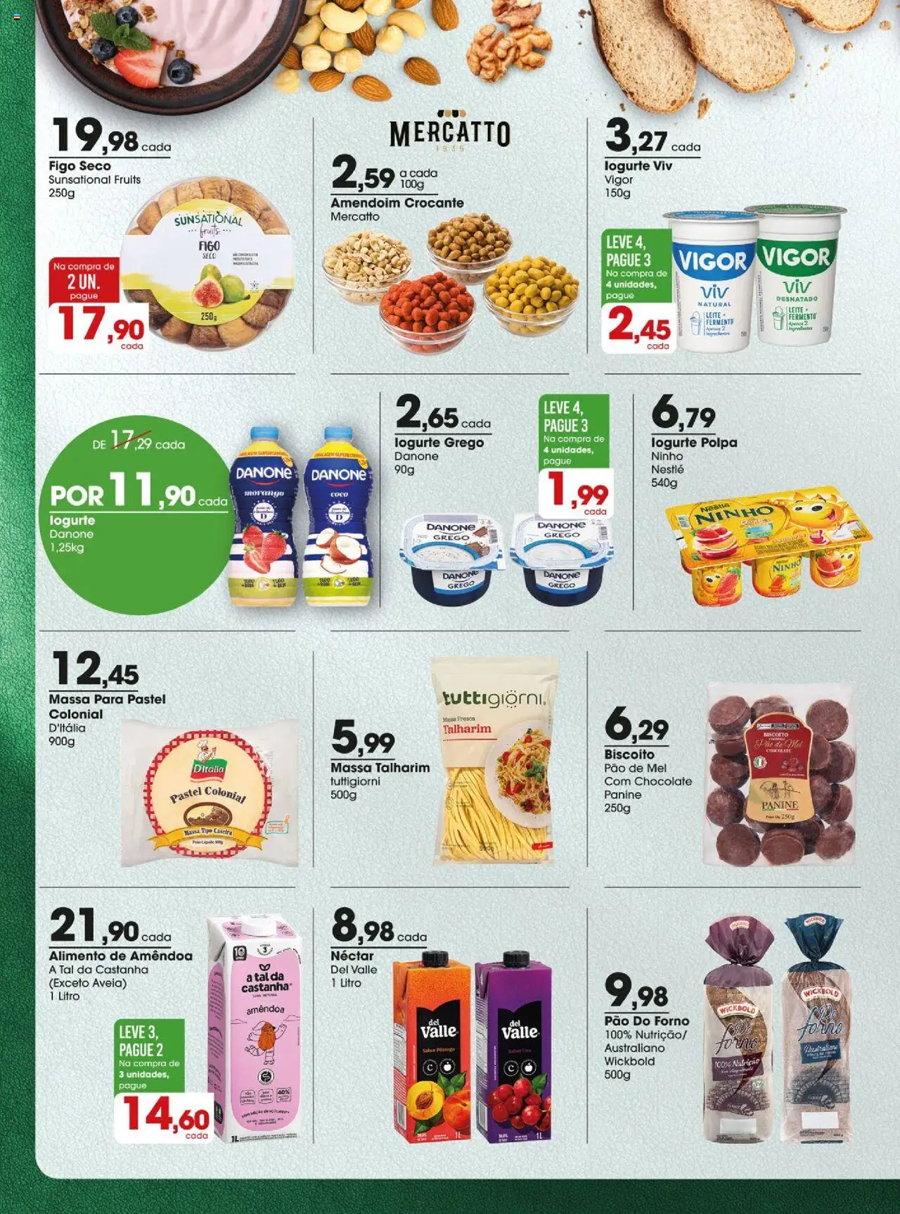 Zaffari Folheto - válido de 26.09.2025 | Página: 8 | Produtos: Coco, Chocolate, Mel, Aveia