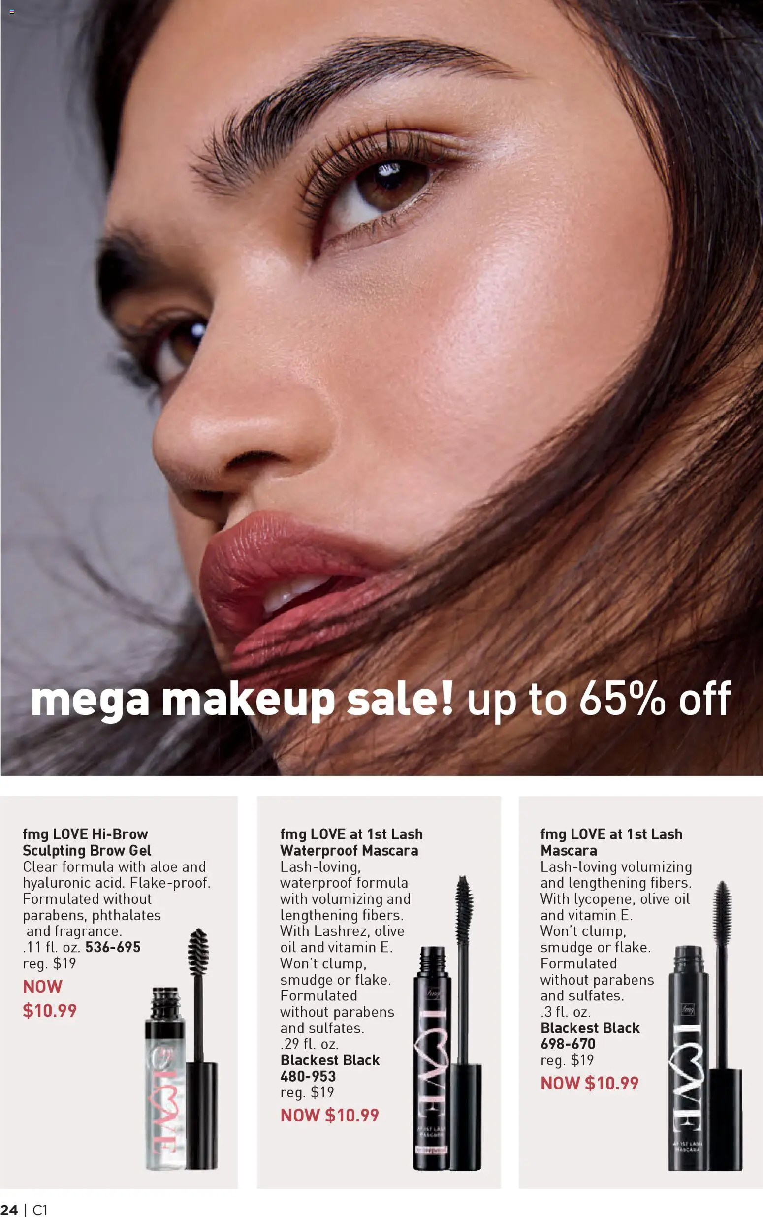 Avon Brochure - valid from 31.12.2025 | Page: 24 | Products: Vitamin, Mascara, Oil