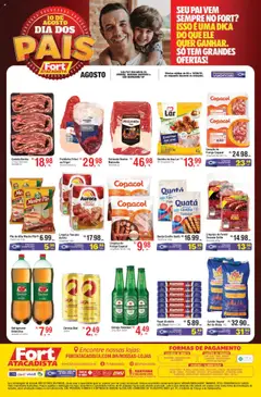 Fort Atacadista - Ofertas Churrasco e Bebidas - Pré-Visualização do folheto da loja Fort Atacadista, válido de 08.08.2025