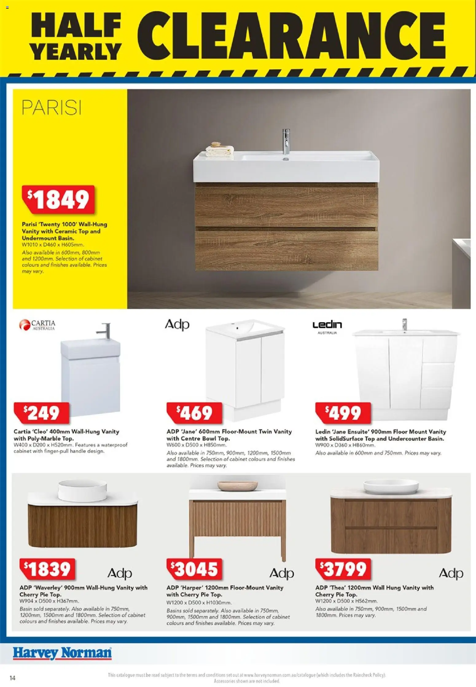 Harvey Norman catalogue - valid from 25.12.2025 | Page: 14 | Products: Cabinet, Accessories
