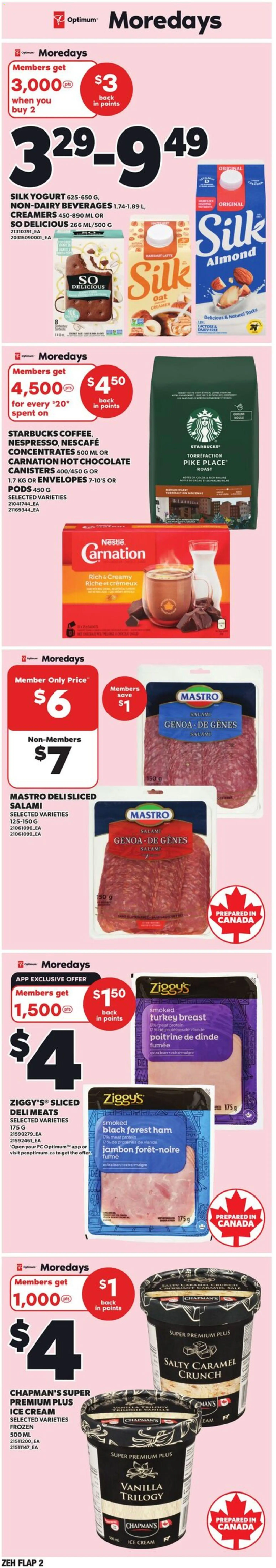 Zehrs flyer valid from 29.01.2026 | Page: 2 | Products: Cream, Ice cream, Turkey, Salami