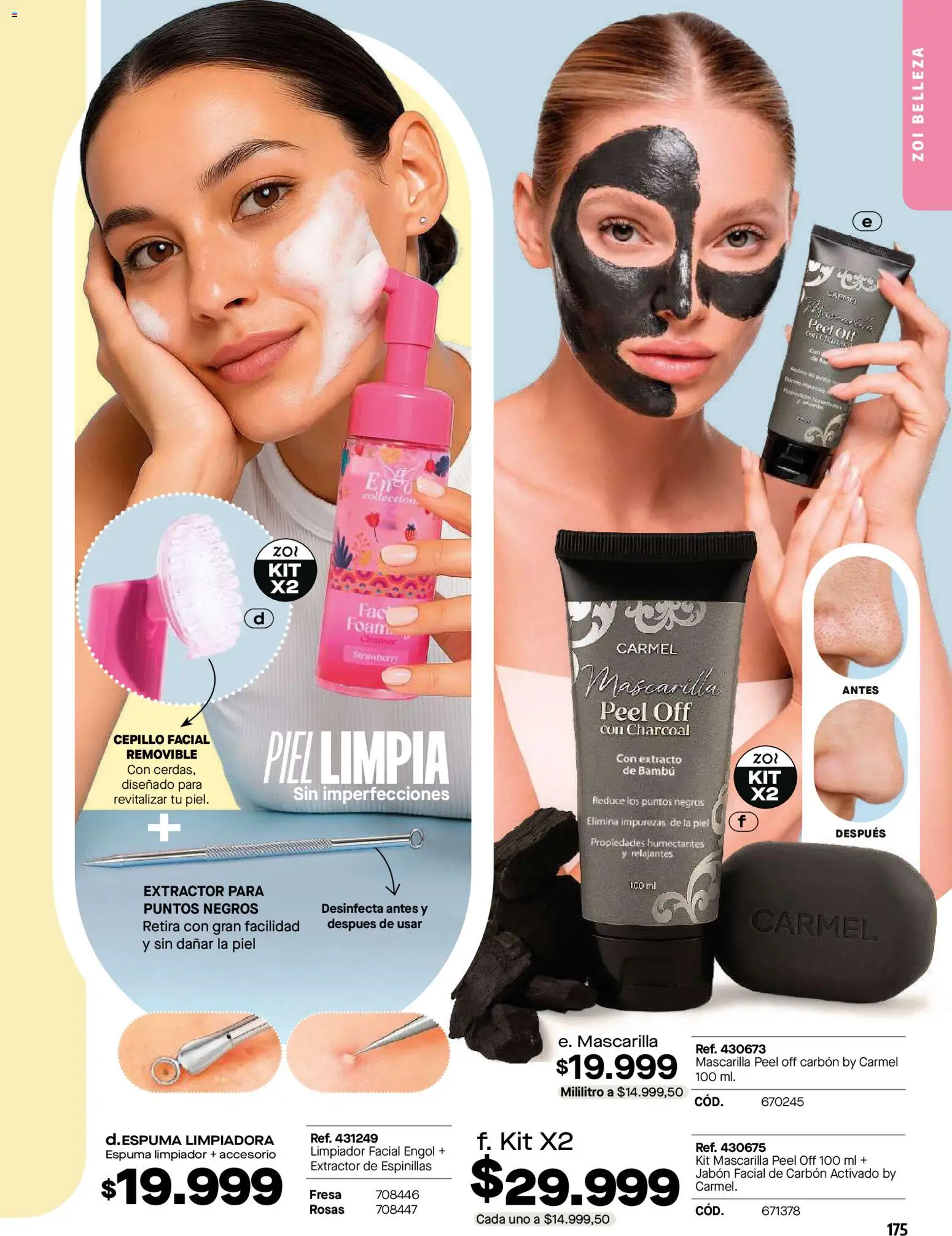 Carmel revista - valida desde el 01.05.2026 | Página: 179 | Productos: Limpiador, Limpiador facial, Cepillo, Jabón