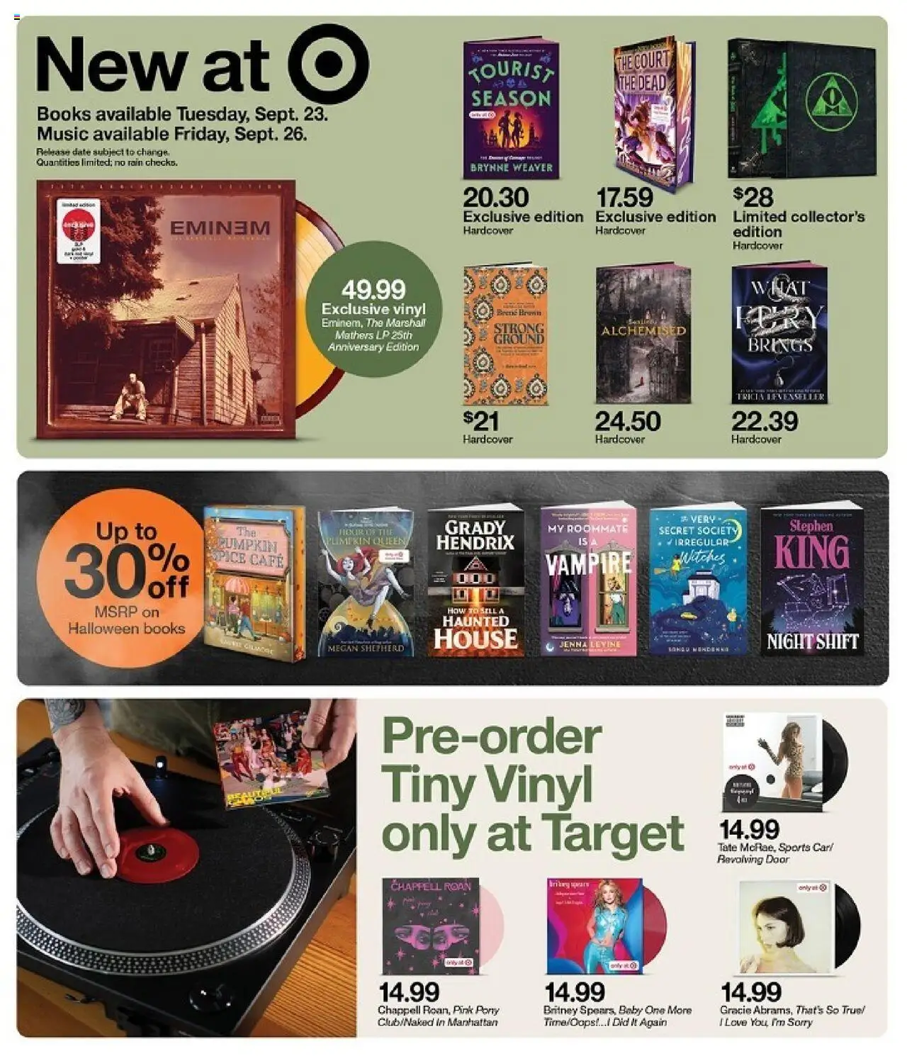 Target Weekly Ad - valid from 21.09.2025 | Page: 18 | Products: Pumpkin, Date