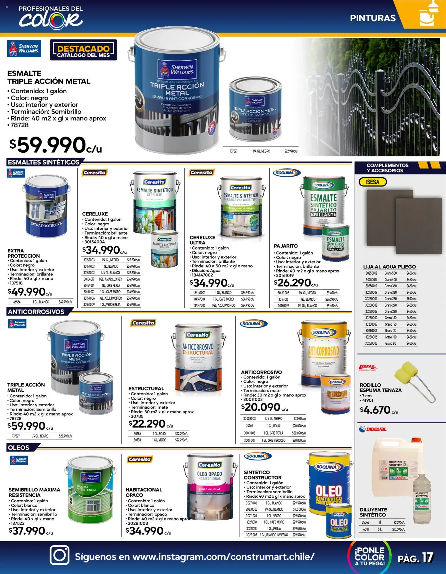 Construmart Ofertas │ válido desde el 01.03.2026 | Página: 17 | Productos: Agua, Cocina, Café, Rodillo