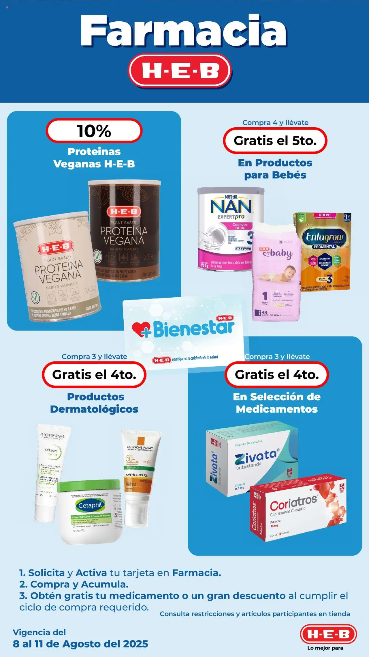 Nuevas ofertas de H-E-B válidas en toda la República Mexicana desde el 08.08.2025. ¡Encuentra las mejores ofertas en H-E-B folleto! | Página: 22 | Productos: Crema, Cacao, Caja, Polvo