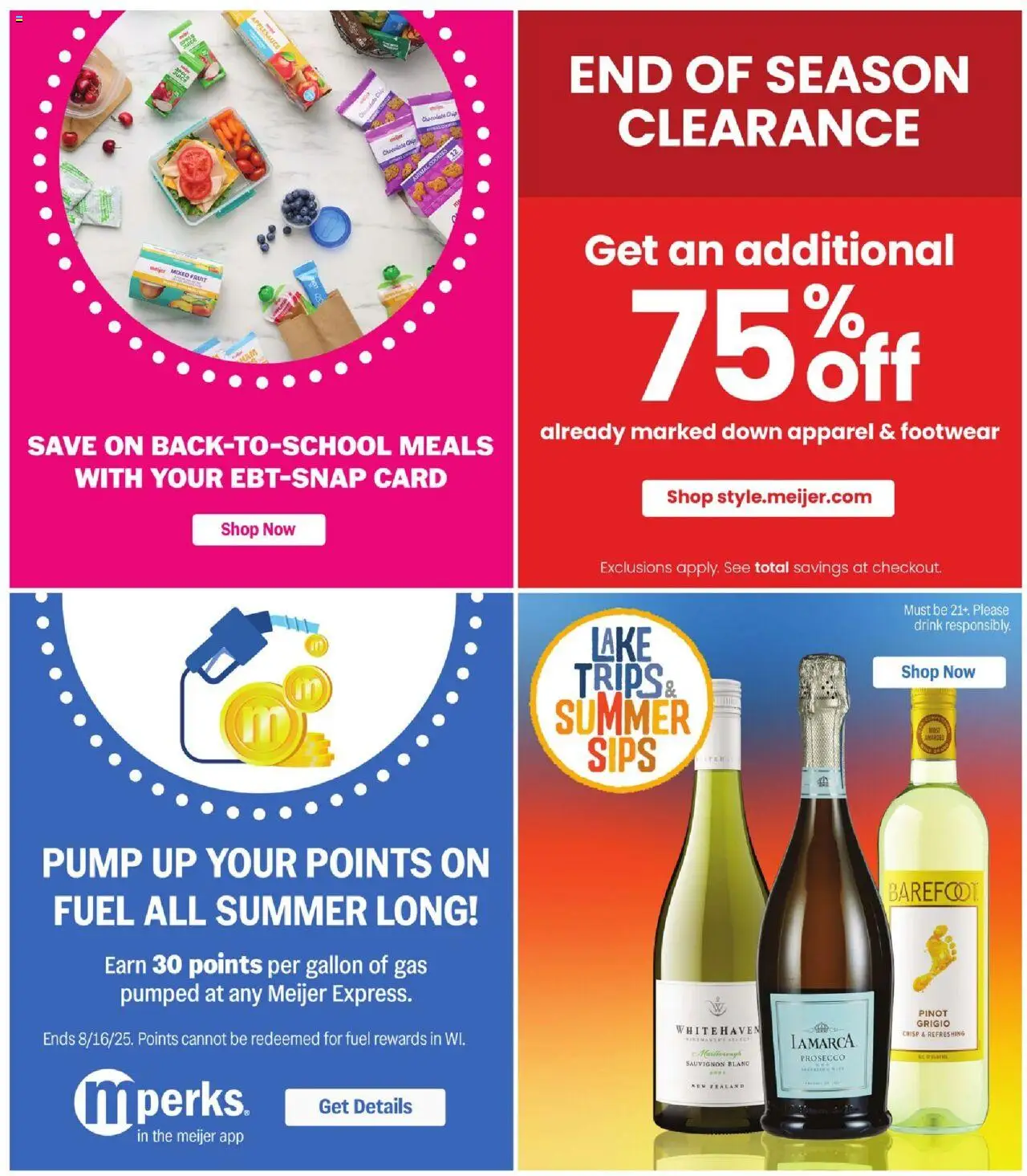 Meijer Weekly Ad - MI - valid from 06.07.2025 | Page: 41 | Products: Pump, Chocolate, Cookies, Chocolate Chip