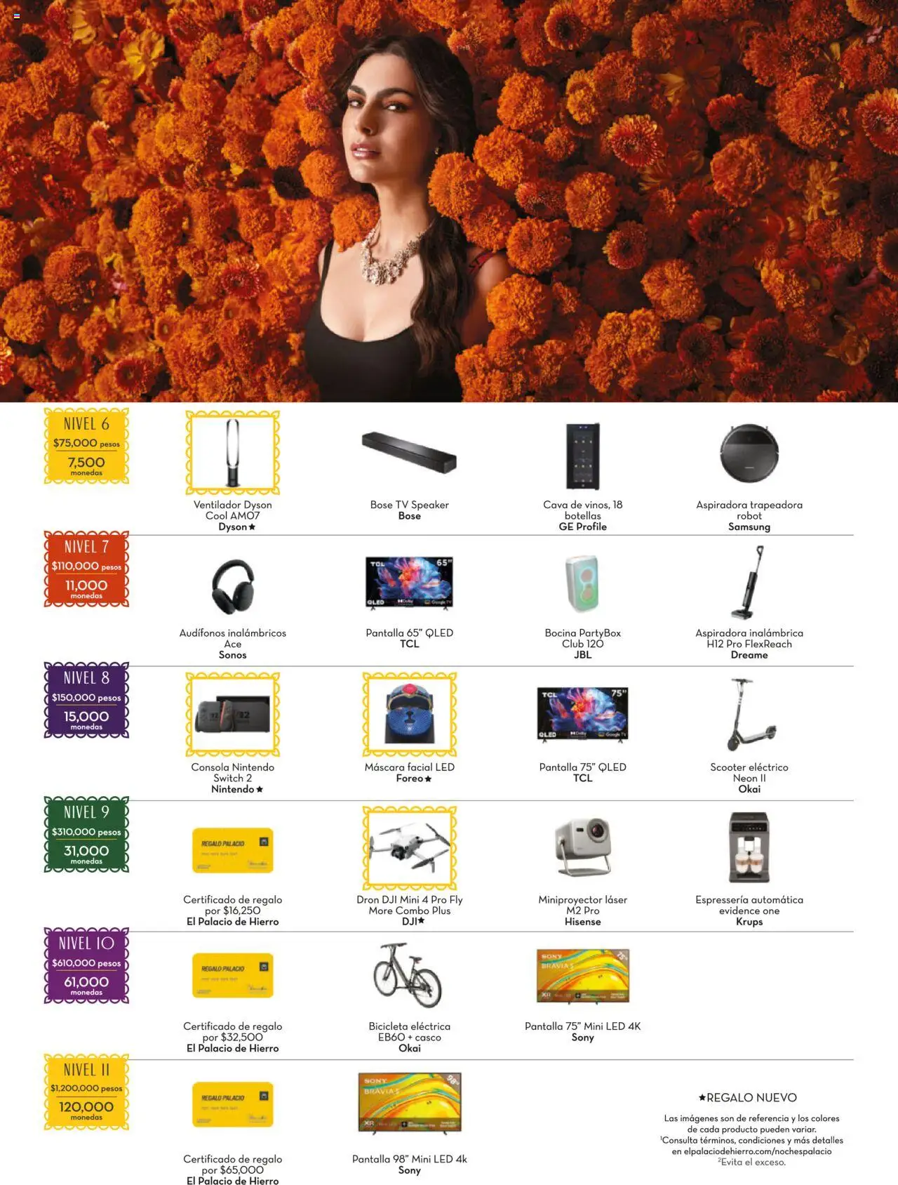 Nuevas ofertas de Palacio De Hierro válidas en toda la República Mexicana desde el 01.10.2025. ¡Encuentra las mejores ofertas en Palacio De Hierro - Catálogo! | Página: 105 | Productos: Ventilador, Máscara, Bocina, Cava