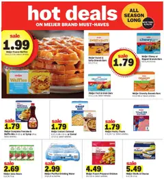 Meijer Weekly Ad - valid from 27.07.2025 | Page: 20 | Products: Toaster, Pasta, Water, Sugar