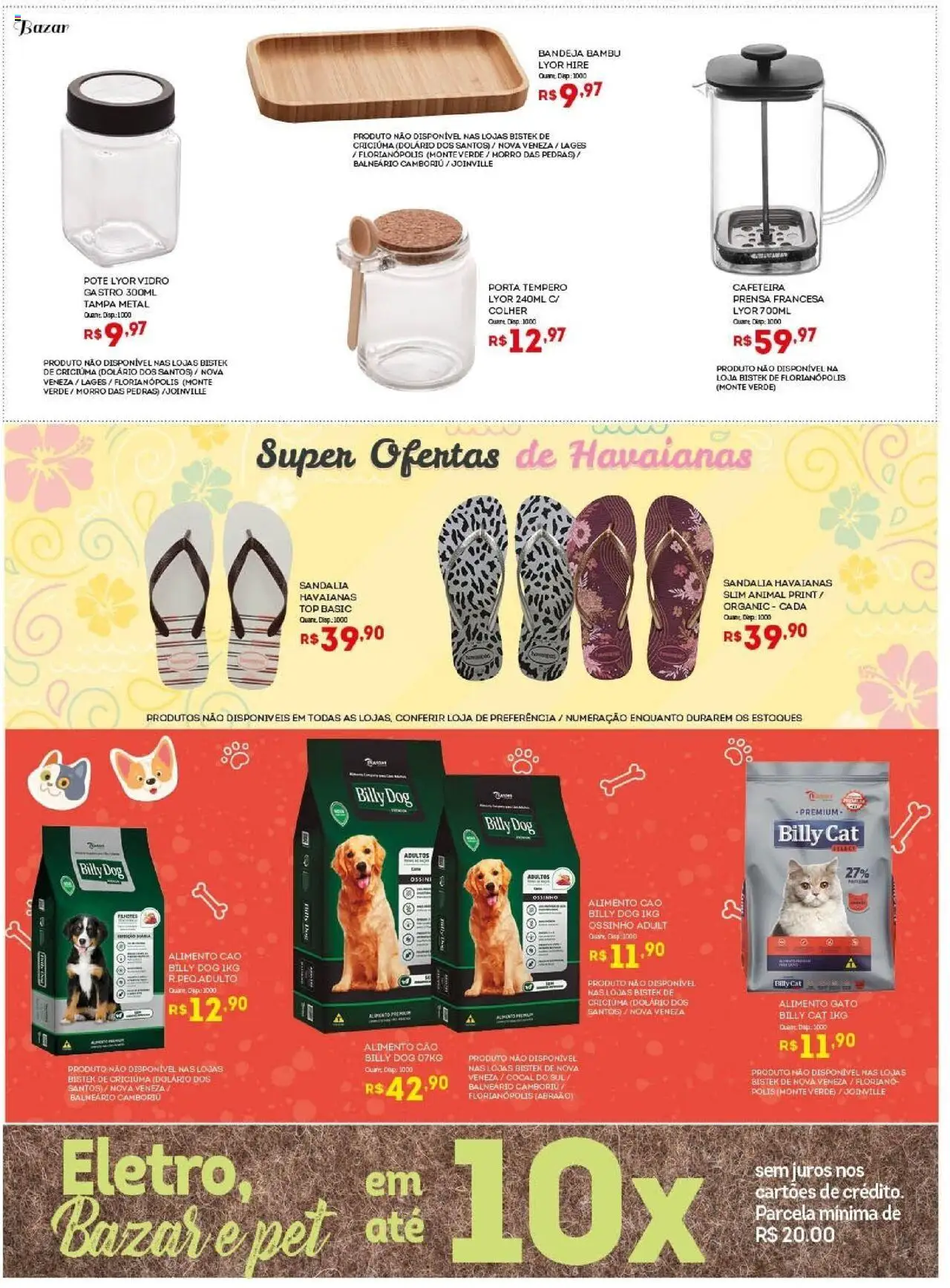 Bistek Supermercados Folheto - válido de 10.09.2025 | Página: 11 | Produtos: Porta, Cafeteira, Bandeja