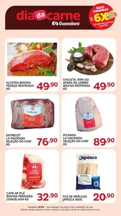 Supermercado Guanabara - Ofertas da semana - Pré-Visualização do folheto da loja Supermercado Guanabara, válido de 19.03.2026