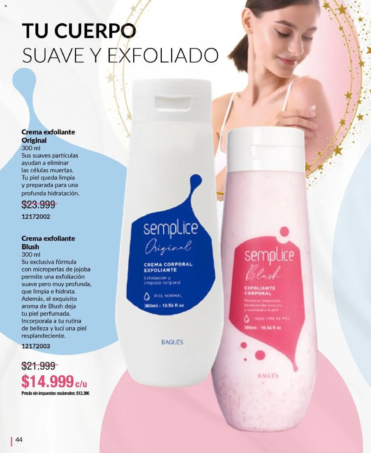 Bagués - Catálogo │ válido desde el 17.11.2025 | Página: 44 | Productos: Exfoliante corporal, Crema