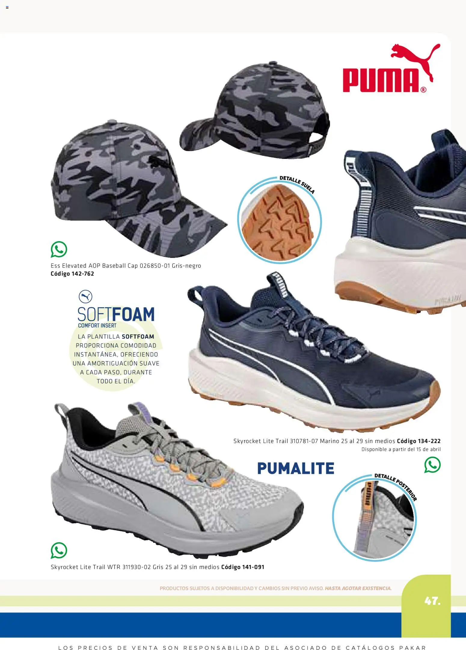 Nuevas ofertas de SC Pakar válidas en toda la República Mexicana desde el 27.02.2026. ¡Encuentra las mejores ofertas en SC Pakar catálogo Premium Men Tomo 2! | Página: 47