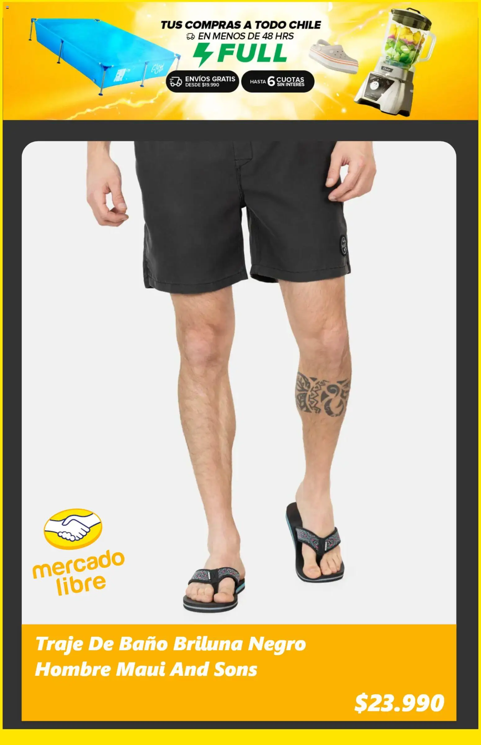 Mercado Libre ofertas  │ válido desde el 05.01.2026 | Página: 6 | Productos: Baño, Traje de baño, Traje