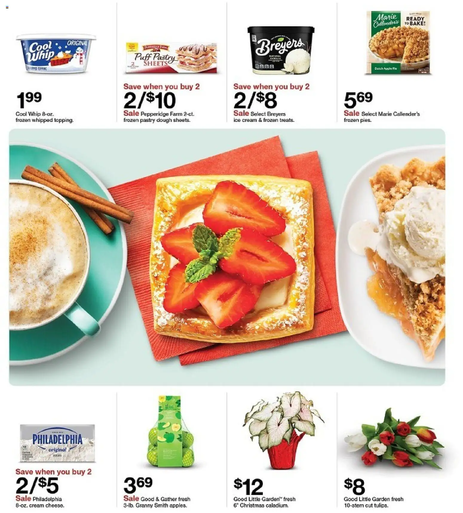 Target Weekly Ad - valid from 14.12.2025 | Page: 43 | Products: Cheese, Cream, Apple Pie, Puff Pastry