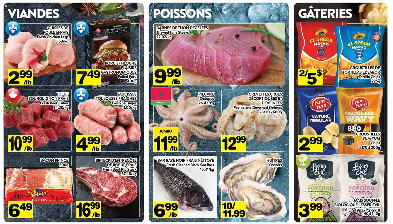 Pa Supermarché flyer valid from 23.03.2026 | Page: 4 | Products: Beef, Chips, Oil, Pork
