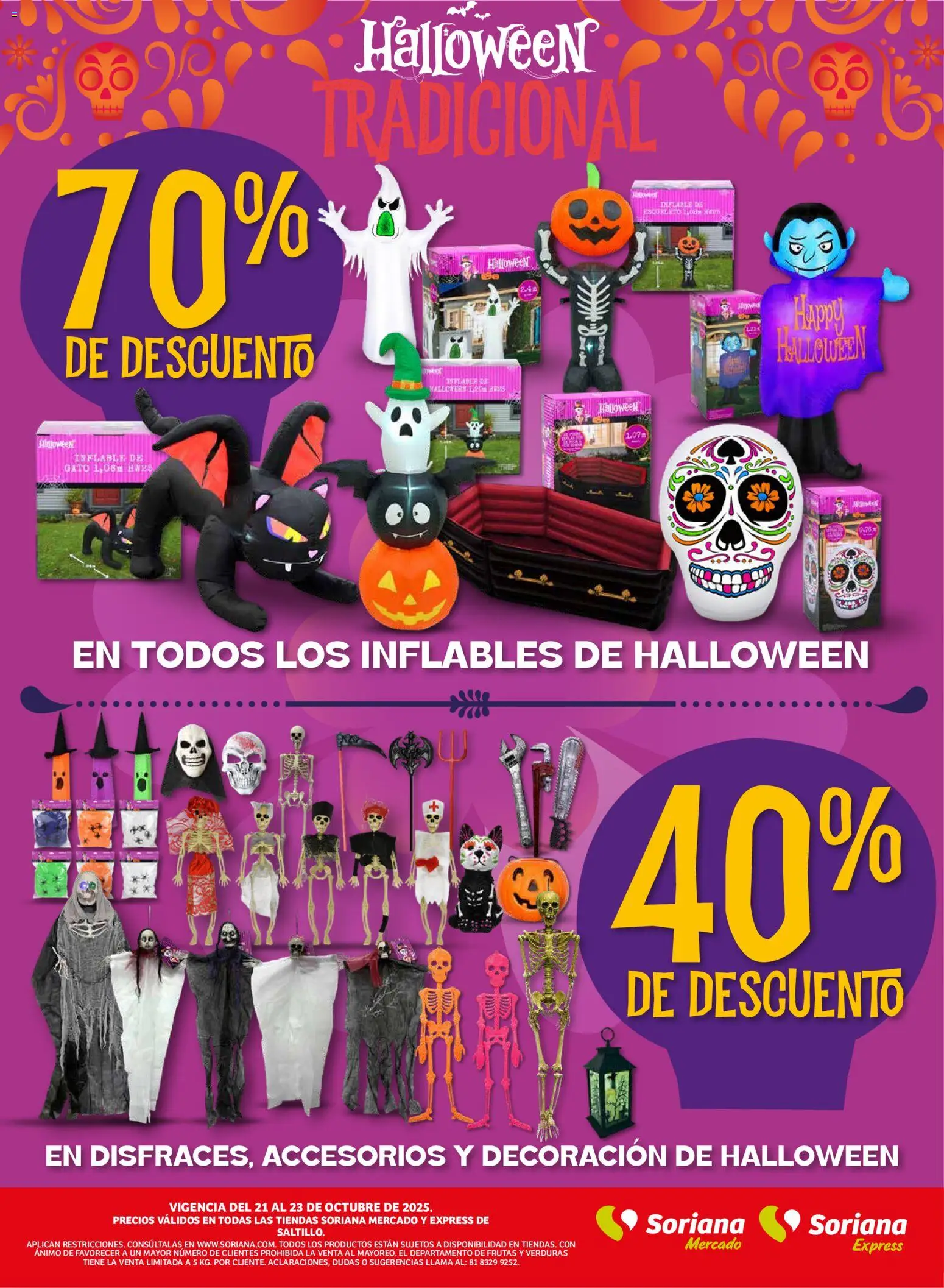 Nuevas ofertas de Soriana válidas en toda la República Mexicana desde el 22.10.2025. ¡Encuentra las mejores ofertas en Soriana - Frescos del Mandado Mercado: Saltillo! | Página: 4