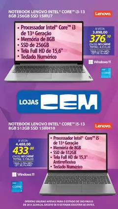 Lojas Cem - Ofertas atuais - Pré-Visualização do folheto da loja Lojas Cem, válido de 20.04.2026 | Página: 15