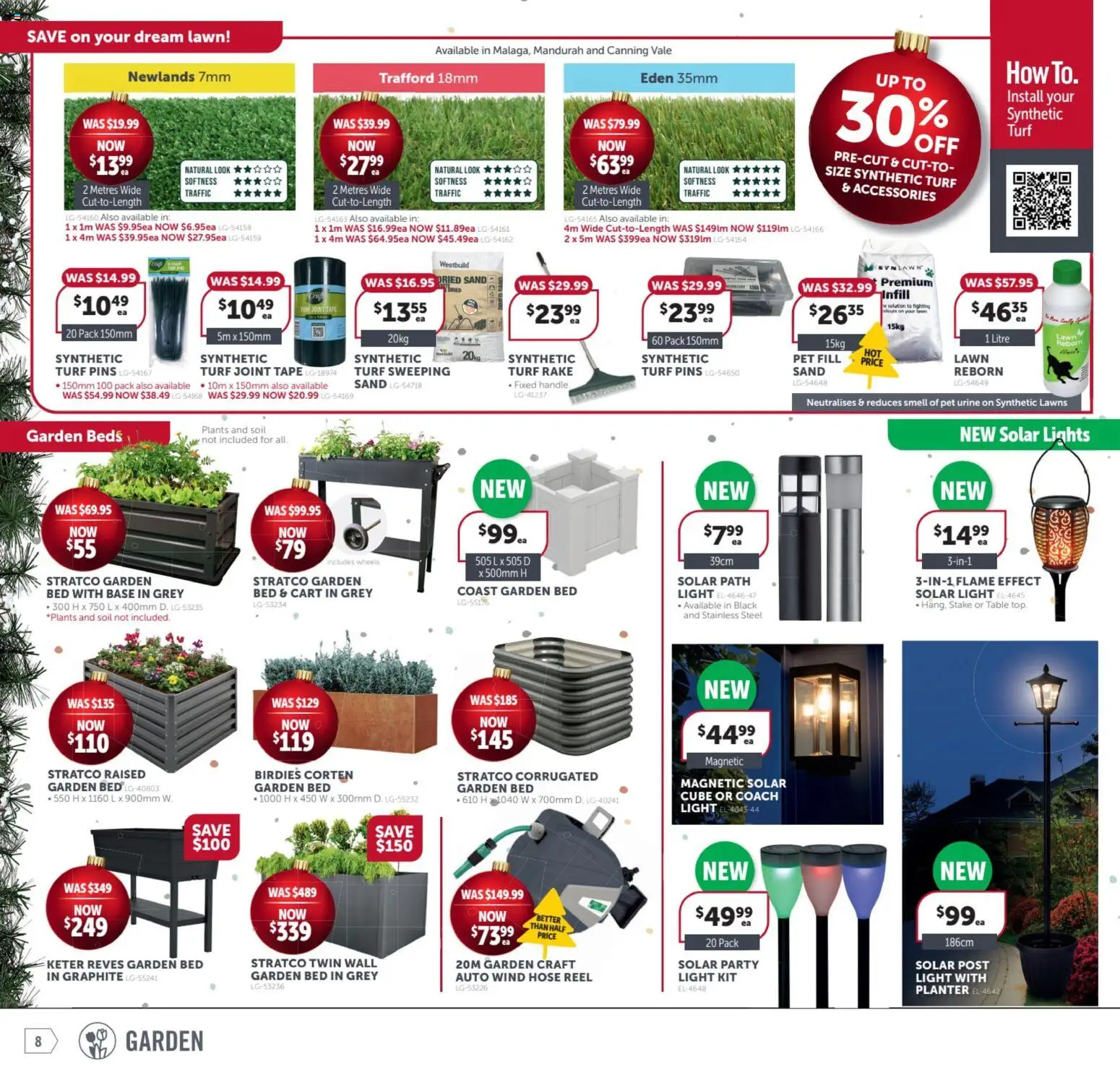 Stratco catalogue - valid from 31.10.2025 | Page: 8 | Products: Table, Rake, Cart, Accessories