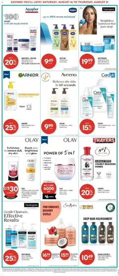 Shoppers flyer valid from 16.08.2025 | Page: 13 | Products: PC, Toner, Shampoo, Conditioner