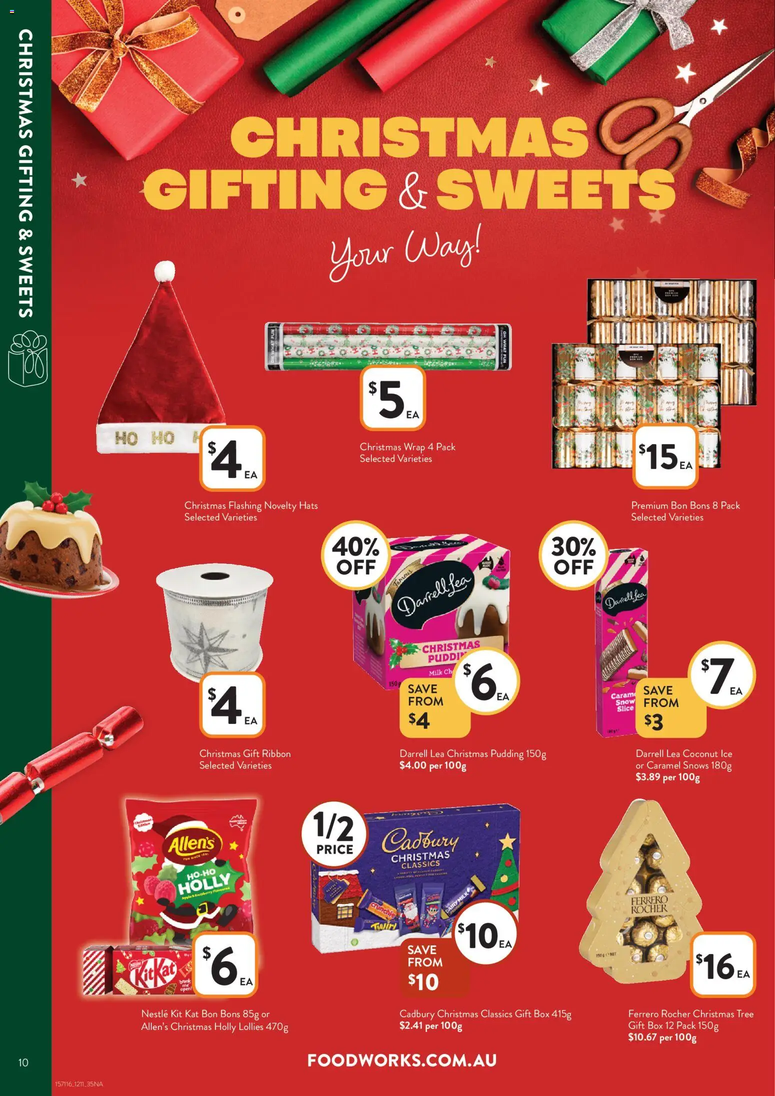 Foodworks catalogue - valid from 12.11.2025 | Page: 10 | Products: Box, Milk, Lollies, Pudding