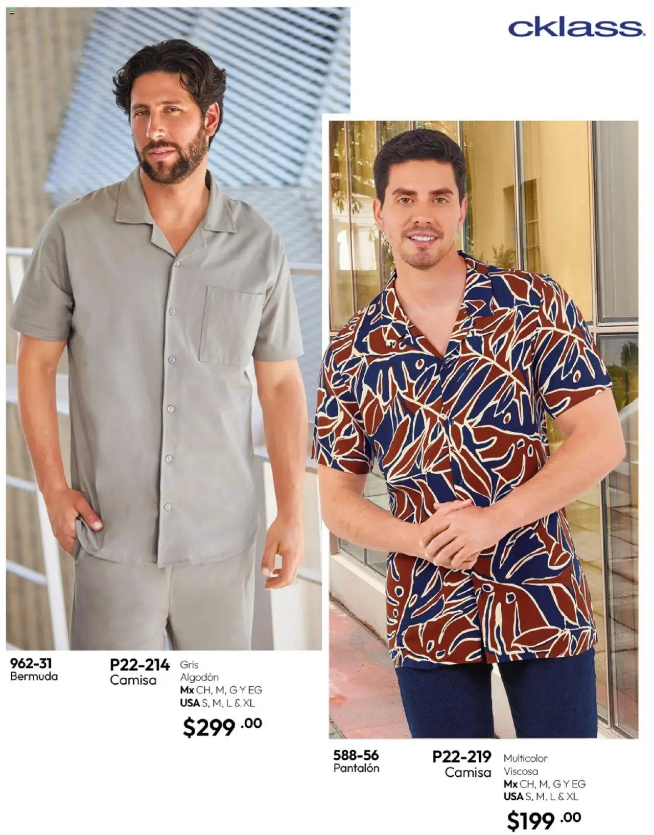 Nuevas ofertas de Cklass válidas en toda la República Mexicana desde el 16.09.2025. ¡Encuentra las mejores ofertas en Cklass - Catálogo Invierno! | Página: 147 | Productos: Camisa, Algodón, Bermuda