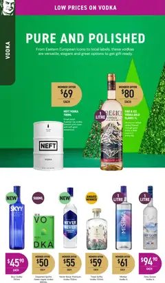 Preview of Dan Murphy's  Catalogue  - valid from 04.12.2025 | Page: 32 | Products: Flakes, Vodka, Rye, Wheat