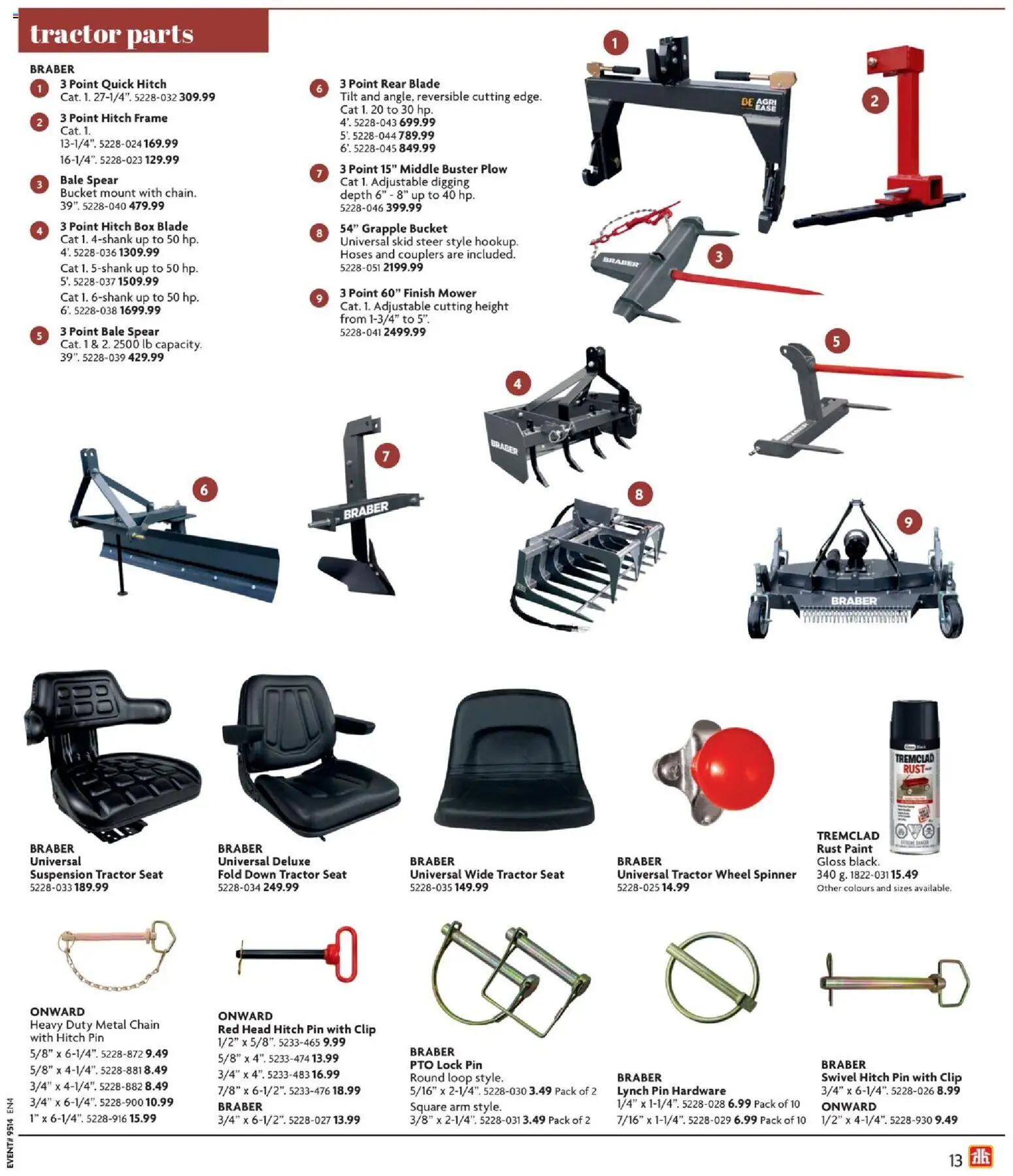 Home Hardware flyer valid from 02.04.2026 | Page: 13 | Products: Mower, Box