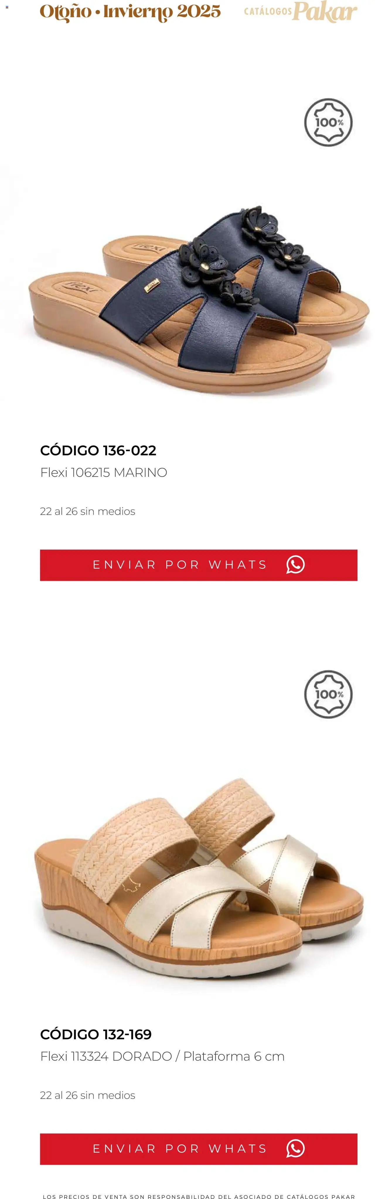Nuevas ofertas de SC Pakar válidas en toda la República Mexicana desde el 10.10.2025. ¡Encuentra las mejores ofertas en SC Pakar - Catálogo Flexi otoño / invierno! | Página: 170