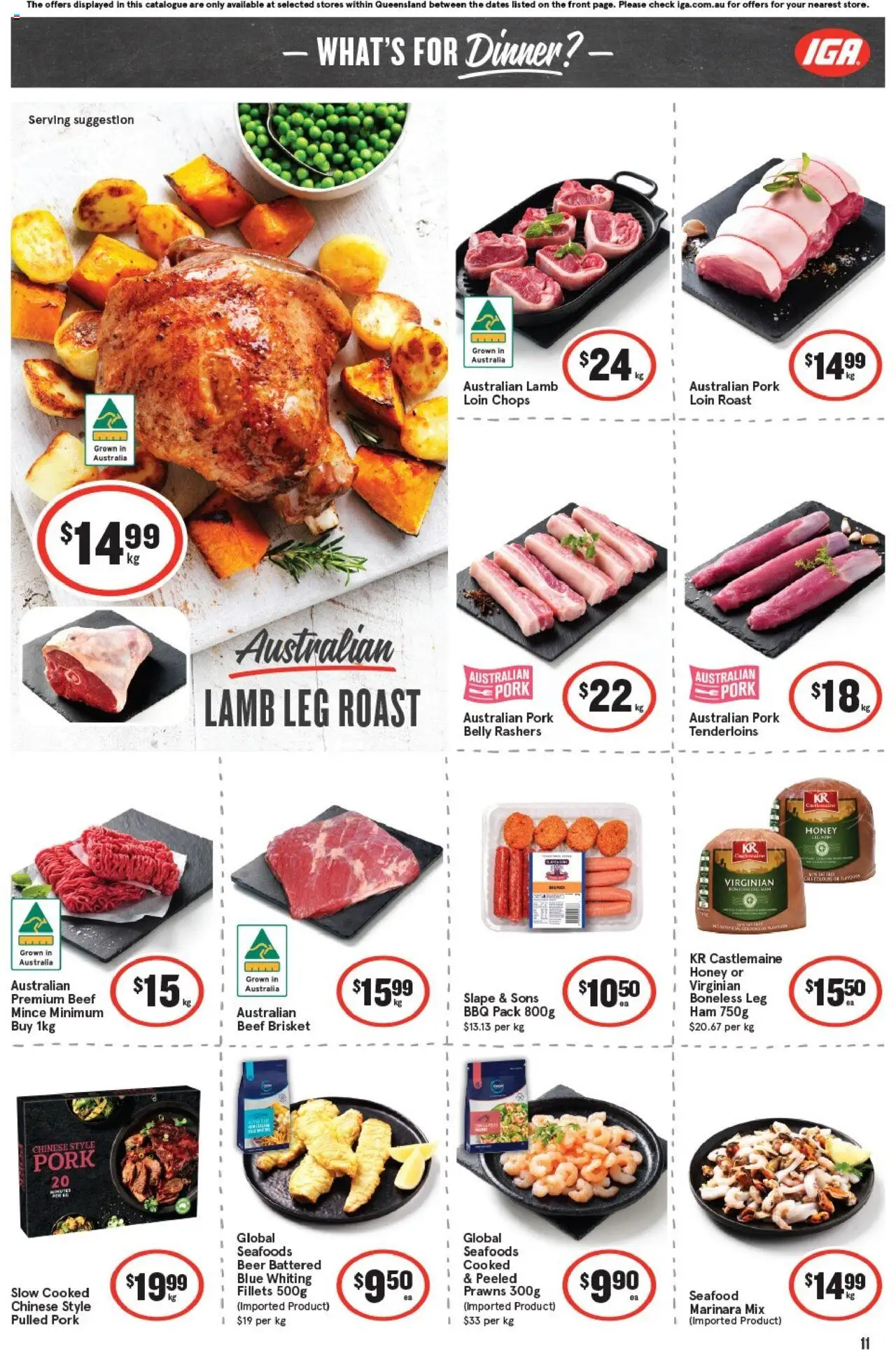 IGA catalogue - valid from 01.10.2025 | Page: 14 | Products: Bacon, Cheese, Cream, Turkey