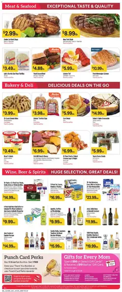 Preview of Basha's weekly ads valid from 29.04.2026 | Page: 2 | Products: Corn, Ham, Pork, Cheesecake